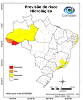 06/03/2024 - Previsão de Riscos Geo-Hidrológicos