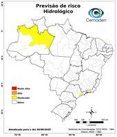 06/06/2025 - Previsão de riscos geo-hidrológicos
