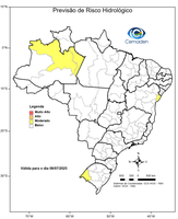 06/07/2025 - Previsão de Riscos Geo-Hidrológicos