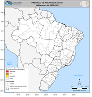 06/08/2026 - Previsão de riscos geo-hidrológicos