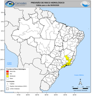 06/09/2026 - Previsão de Riscos Geo-Hidrológicos