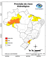 07/04/2023 - Previsão de Riscos Geo-hidrológicos