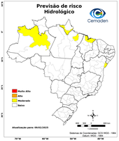 09/02/2025 - Previsão de Riscos Geo-Hidrológicos