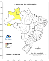 09/06/2026 - Previsão de Riscos Geo-Hidrológicos