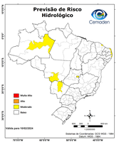 10/02/2024 - Previsão de Riscos Geo-Hidrológicos