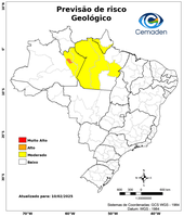 10/02/2025 - Previsão de Riscos Geo-Hidrológicos