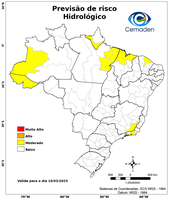 10/03/2025 - Previsão de Riscos Geo-Hidrológicos