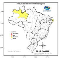 10/07/2025 - Previsão de Riscos Geo-Hidrológicos