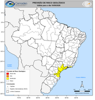10/09/2026 - Previsão de Riscos Geo-Hidrológicos