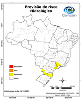10/12/2023 - Previsão de Riscos Geo-Hidrológicos