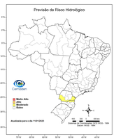 11/01/2026 - Previsão de riscos geo-hidrológicos
