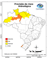 11/05/2022 - Previsão de riscos geo-hidrológicos