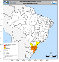 11/09/2026 - Previsão de Riscos Geo-Hidrológicos