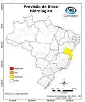 11/12/2022 - Previsão de riscos geo-hidrológicos