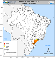 12/09/2026 - Previsão de Riscos Geo-Hidrológicos