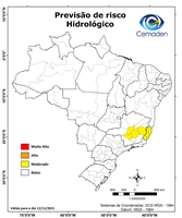 12/11/2021 - Previsão de riscos geo-hidrológicos