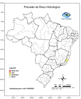 13/09/2025 - Previsão de Riscos Geo-Hidrológicos