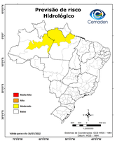 16/07/2022 - Previsão de riscos geo-hidrológicos