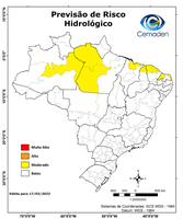 17/03/2023 - Previsão de Riscos Geo-hidrológicos