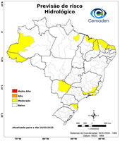 18/03/2025 - Previsão de riscos geo-hidrológicos