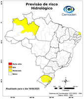 18/06/2025 - Previsão de riscos geo-hidrológicos