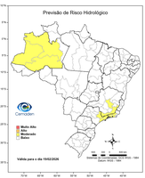 19/02/2026 - Previsão de riscos geo-hidrológicos