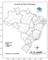 19/09/2025 - Previsão de Riscos Geo-Hidrológicos