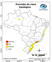 20/02/2023 - Previsão de Riscos Geo-hidrológicos