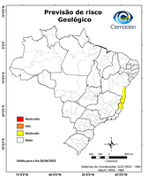 20/04/2023 - Previsão de Riscos Geo-hidrológicos