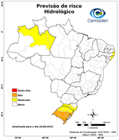 20/06/2025 - Previsão de riscos geo-hidrológicos