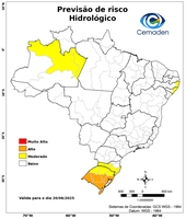 20/06/2025 - Previsão de riscos geo-hidrológicos