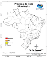 20/07/2022- Previsão de riscos geo-hidrológicos