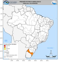 20/08/2026 - Previsão de Riscos Geo-Hidrológicos