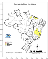 21/03/2026 - Previsão de Riscos Geo-Hidrológicos