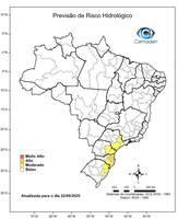 22/09/2025 - Previsão de riscos geo-hidrológicos