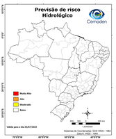 23/07/2022 - Previsão de riscos geo-hidrológicos