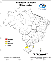 23/12/2025 - Previsão de riscos geo-hidrológicos