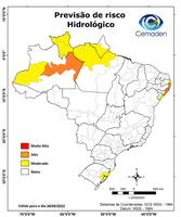 26/05/2022 - Previsão de riscos geo-hidrológicos