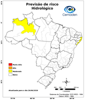 26/06/2026 - Previsão de riscos geo-hidrológicos