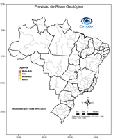 26/07/2025 - Previsão de riscos geo-hidrológicos