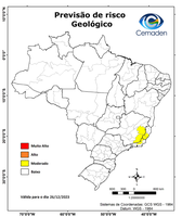 26/12/2023 - Previsão de riscos geo-hidrológicos