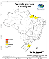 28/04/2024 - Previsão de Riscos Geo-Hidrológicos