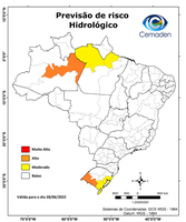 28/06/2022 - Previsão de riscos geo-hidrológicos
