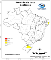 28/06/2025 - Previsão de riscos geo-hidrológicos