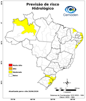 28/06/2026- Previsão de riscos geo-hidrológicos