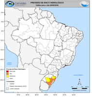 28/08/2026 - Previsão de Riscos Geo-Hidrológicos