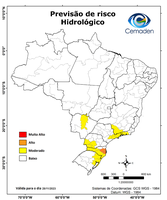 28/11/2023 - Previsão de riscos geo-hidrológicos