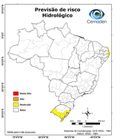 29/04/2024 - Previsão de Riscos Geo-Hidrológicos