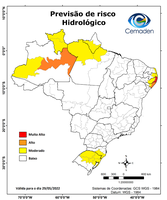 29/05/2022 - Previsão de riscos geo-hidrológicos