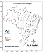 29/05/2025 - Previsão de Riscos Geo-Hidrológicos